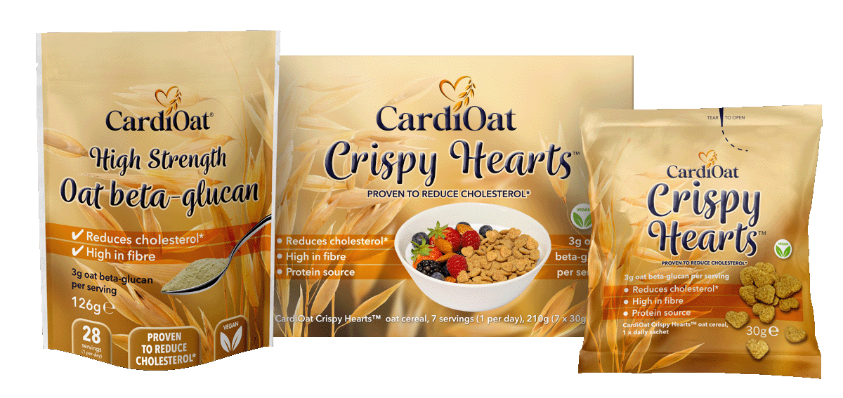 CardiOat Crispy Hearts® formula (UK)